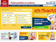Tablet Screenshot of ckvt.cz